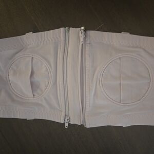 Simple Wishes Hands Free Pumping Bra Pink L- Plus With 1inch Extender Panel